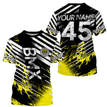 Load image into Gallery viewer, Custom BMX racing jersey UPF30+ kid youth adult BMX bike shirts Bicycle motocross cycling racewear| SLC108