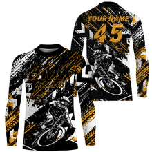 Load image into Gallery viewer, Custom BMX jersey UPF30+ adult kid bike shirts Extreme cycling racewear Bicycle motocross clothes| SLC37