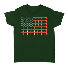 Load image into Gallery viewer, Golf Ball vintage American flag Golf Club, gifts for golf lovers D06 NQS3313 Golf Women's T-shirt