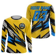 Load image into Gallery viewer, Kid&amp;adult custom motocross jersey UPF30+ dirt bike racing extreme off-road motorcycle racewear NMS943