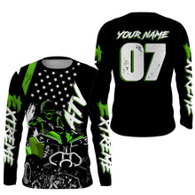 Load image into Gallery viewer, Custom ATV Motocross Jersey UPF30+ Quad Bike Shirt Extreme Racing Adult Youth Long Sleeves NMS1340