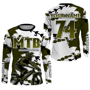 MTB jersey youth UPF30+ mountain biking shirt kids cycling jersey mens bicycle clothes boys girls| SLC260