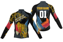 Load image into Gallery viewer, Mens cycling jersey with 3 pockets Breathable biking tops with full zipper UPF50+ road bike shirt| SLC03