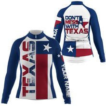 Load image into Gallery viewer, Don&#39;t mess with Texas men women Cycling jersey with 3 Pockets UPF50+ bike shirts MTB BMX gear| SLC173