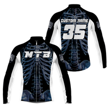 Load image into Gallery viewer, Custom Mens Womens MTB Cycling Jersey Mountain Bike Bone Bicycling Downhill| NMS814