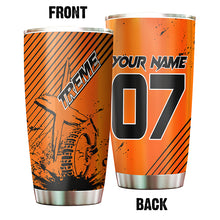 Load image into Gallery viewer, Personalized Motocross Tumbler Cup - Dirt Bike Off-Road Tumbler, Gift For Motorcycle Lover Drinkware CDT14
