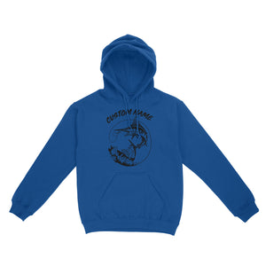 Custom Marlin Fishing Hoodie shirt To Wear Deep Sea Fishing, Offshore Fishing Boat Outfits IPHW3880