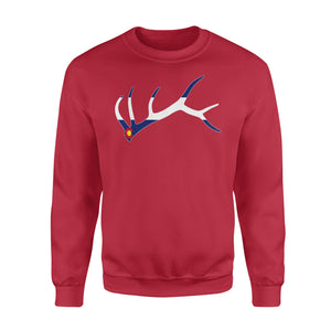 Colorado elk hunting horn NQS1114 D03 - Standard Crew Neck Sweatshirt