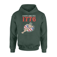 Load image into Gallery viewer, Women&#39;s USA Patriotic party like it&#39;s 1776 - Standard Hoodie