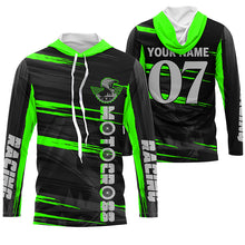 Load image into Gallery viewer, Personalized MX adult&amp;kid jersey UV protective Motocross for life racing biker off-road shirt PDT346
