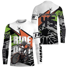 Load image into Gallery viewer, Kids MTB jersey UPF30+ mountain bike gear boys girls bike shirt downhill clothes cycling gear mens| SLC257