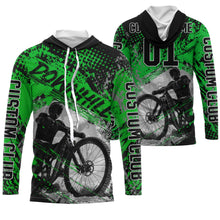 Load image into Gallery viewer, Kids MTB jersey UPF30+ downhill mountain bike shirt cycling jersey mens bicycle clothes boys girls| SLC251