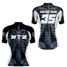 Load image into Gallery viewer, Custom Mens Womens MTB Cycling Jersey Mountain Bike Bone Bicycling Downhill| NMS814