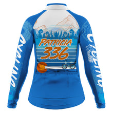 Load image into Gallery viewer, CO Colorado Womens Cycling Jersey Custom Name&amp;Number Female Cyclist Bicycle Riders Cross Country Biking| NMS797