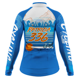 CO Colorado Womens Cycling Jersey Custom Name&Number Female Cyclist Bicycle Riders Cross Country Biking| NMS797