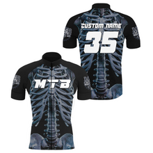 Load image into Gallery viewer, Custom Mens Womens MTB Cycling Jersey Mountain Bike Bone Bicycling Downhill| NMS814