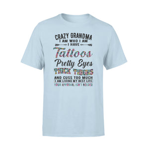 Crazy Grandma funny shirt, gift for grandma,grandmother NQS780 - Standard T-shirt