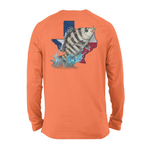 Sheepshead season Texas Sheepshead fishing - Standard Long Sleeve