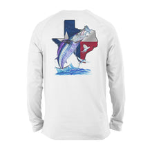Load image into Gallery viewer, Wahoo season Texas wahoo saltwater fishing - Standard Long Sleeve