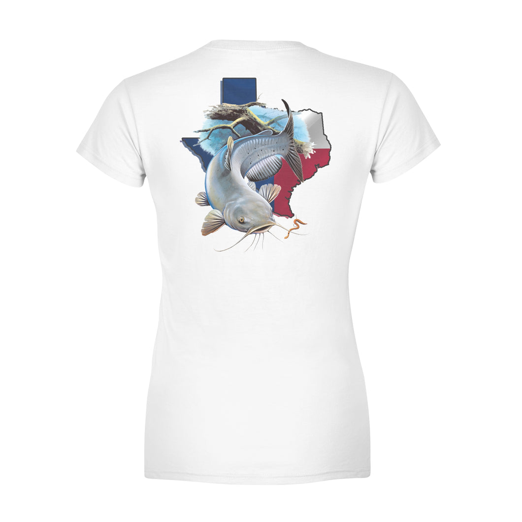 Catfish season Texas catfish fishing - Standard Women's T-shirt