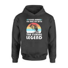 Load image into Gallery viewer, Custom name the man the myth the legend 1970s vintage retro personalized gift - Standard Hoodie