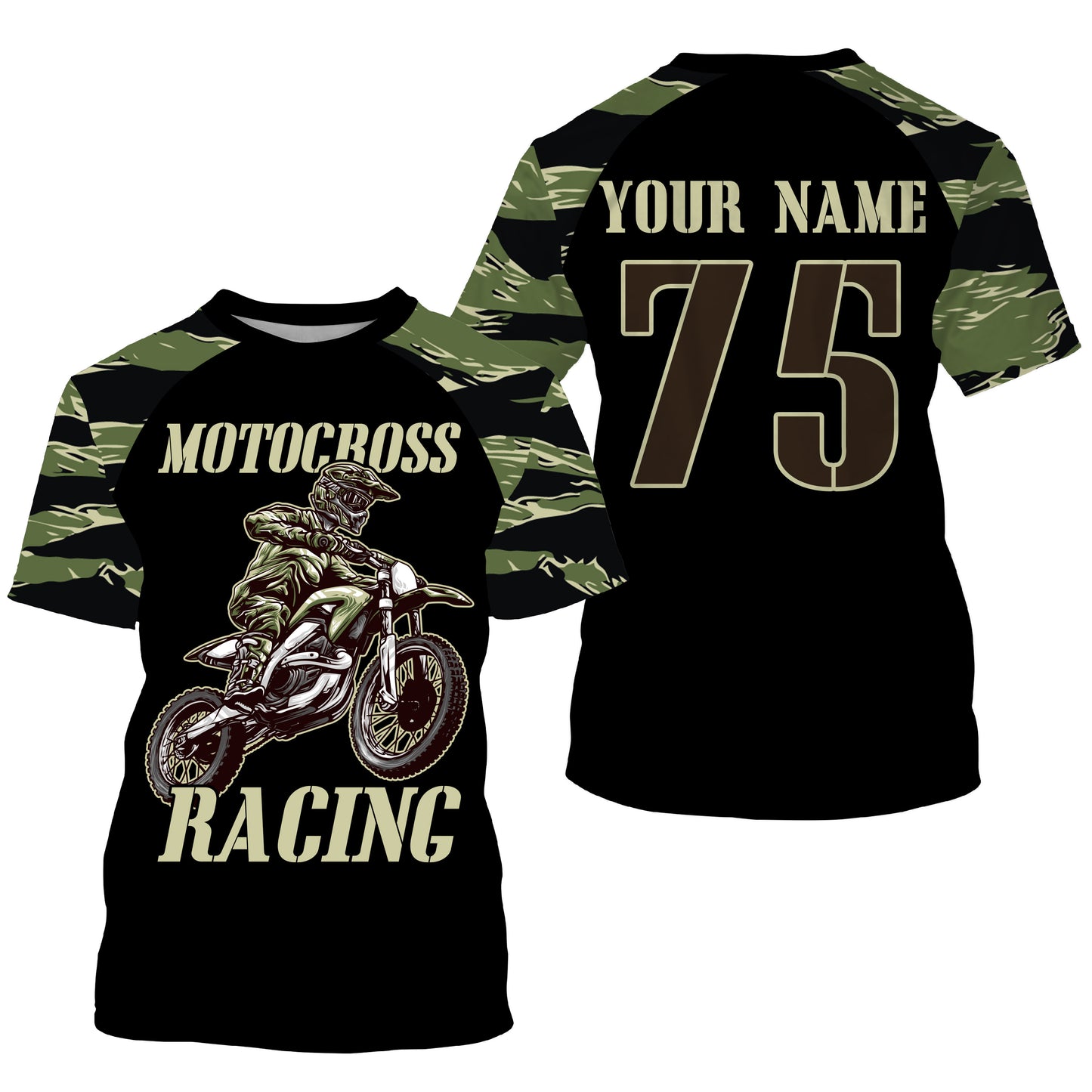 Adult&youth off-road jersey dirt bike custom UPF30+ motocross racing extreme camo motorcycle shirt PDT160