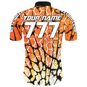 Custom Orange Cycling Jersey MTB BMX Mens Long&Short Sleeve Bicycle Riding Shirt Road Moutain Biking| NMS784