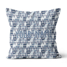 Load image into Gallery viewer, Denim Patchwork Vintage Custom Throw Pillow Personalized Cool Golf Gifts LDT1133