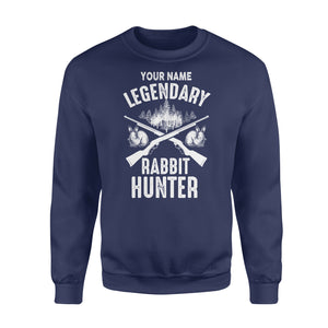 Rabbit Hunter customize name - Personalized gift Sweatshirt- NQSD246