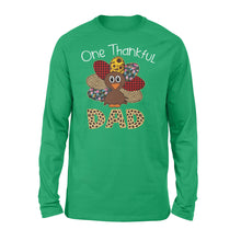 Load image into Gallery viewer, One thankful dad thanksgiving gift for him - Standard Long Sleeve