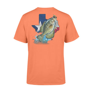 Crappie season Texas crappie fishing - Standard T-shirt