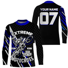 Load image into Gallery viewer, Extreme Motocross Jersey Personalized UV Protective Dirt Bike MX Racing Long Sleeves NMS1164