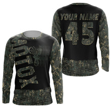 Load image into Gallery viewer, Kid&amp;Adult custom camo motocross jersey UPF30+ MotoX racing dirt bike off-road motorcycle racewear| NMS938