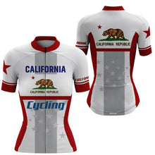 Load image into Gallery viewer, California men &amp; women Cycling jersey with 3 pockets UPF50+ bike shirt full zip MTB BMX gear| SLC157