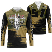 Load image into Gallery viewer, Extreme Motocross jersey custom UPF30+ men women kid dirt bike handle bar motorcycle riding shirt NMS993