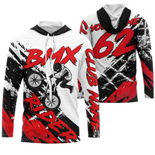 Load image into Gallery viewer, Red BMX jerseys UPF30+ Off-road bike shirt Cycling gear Adult youth BMX bicycle motocross clothes| SLC85