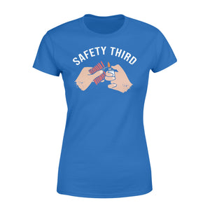 Safety third oversize Standard Women's T-shirt