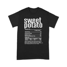 Load image into Gallery viewer, Sweet potato nutritional facts happy thanksgiving funny shirts - Standard T-shirt