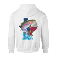 Load image into Gallery viewer, Trout fishing Texas trout season - Standard Hoodie