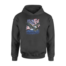 Load image into Gallery viewer, The Mountain Men&#39;s Eagle Talon Flag - Standard Hoodie