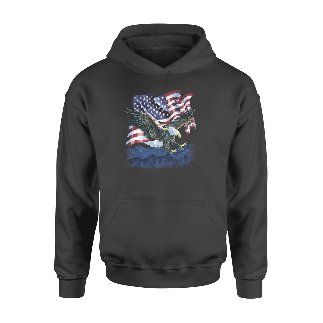 The Mountain Men's Eagle Talon Flag - Standard Hoodie