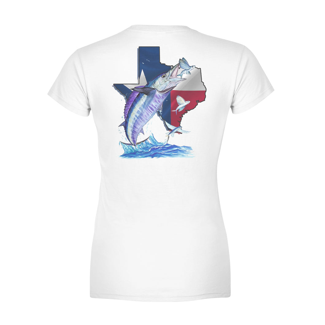 Wahoo season Texas wahoo saltwater fishing - Standard Women's T-shirt