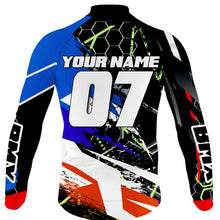 Load image into Gallery viewer, Custom BMX Cycling Jersey Mens Long&amp;Short Sleeve Full Zipper Bicycle Motocross Road Moutain Biking| NMS783