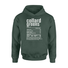 Load image into Gallery viewer, Collard greens nutritional facts happy thanksgiving funny shirts - Standard Hoodie