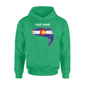 Colorado trout fishing custom name shirt, personalized fishing Hoodie- NQS1205