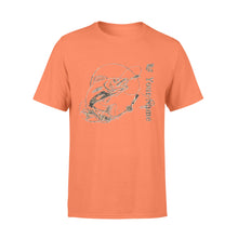 Load image into Gallery viewer, Walleye fishing camo personalized walleye fishing tattoo shirt perfect gift - Standard T-shirt