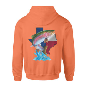Trout fishing Texas trout season - Standard Hoodie