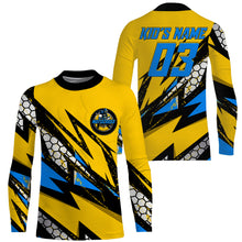 Load image into Gallery viewer, Kid&amp;adult custom motocross jersey UPF30+ dirt bike racing extreme off-road motorcycle racewear NMS943