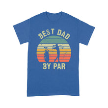 Load image into Gallery viewer, Best Dad By Par Tshirt, Vintage Golf Shirt for Men - Fathers Day Gift for Dad D01 NQS3336T-Shirt