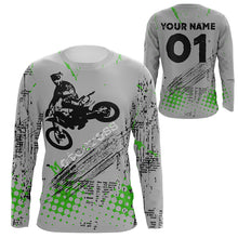 Load image into Gallery viewer, Personalized Motocross Jersey UPF30+ Freestyle FMX Dirt Bike Riders Off-road Motorcycle Racing NMS1322